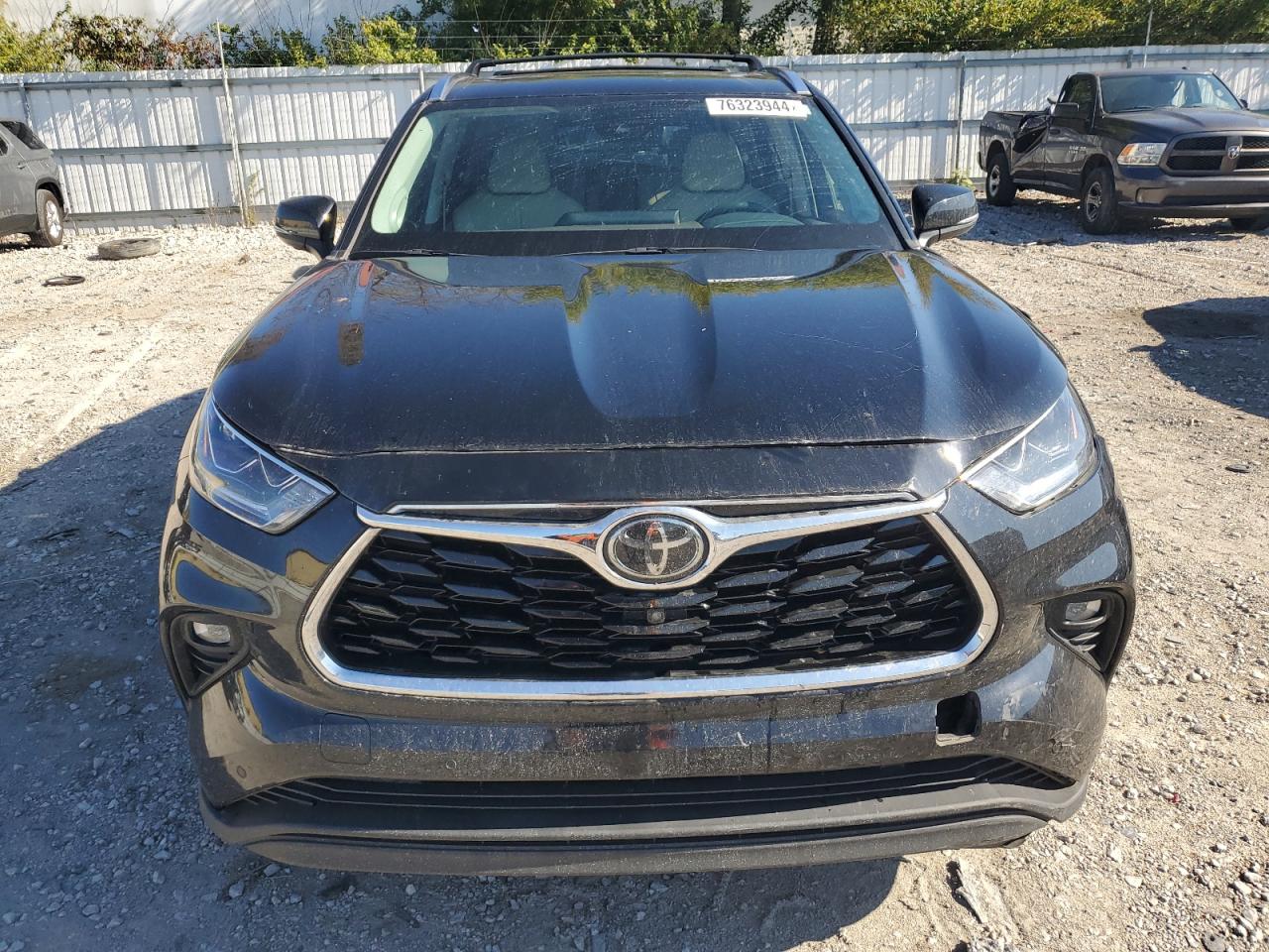 2020 Toyota Highlander VIN 5TDDZRBH8LS042321 Copart auction photo, rear end / side damage thumbnail 5