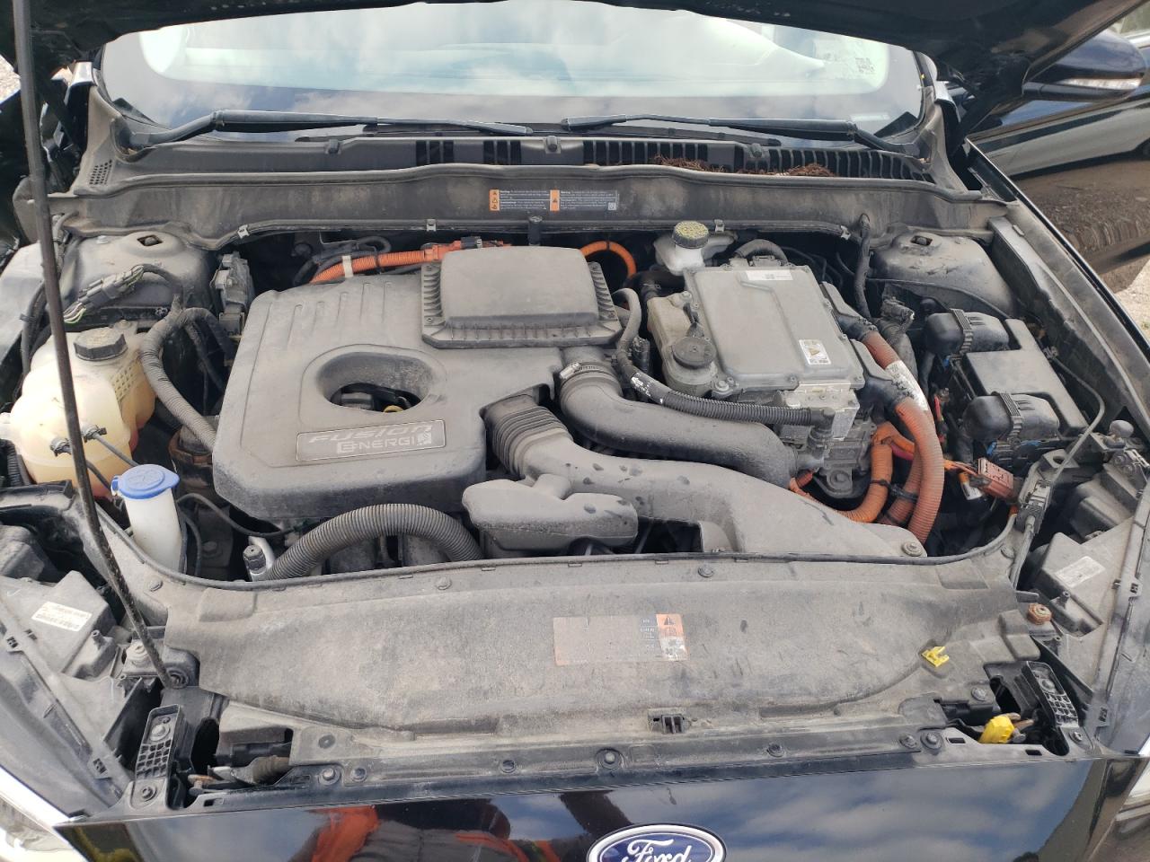 2018 Ford Fusion VIN 3FA6P0SU7JR254883 Copart auction photo, front end / side damage thumbnail 11