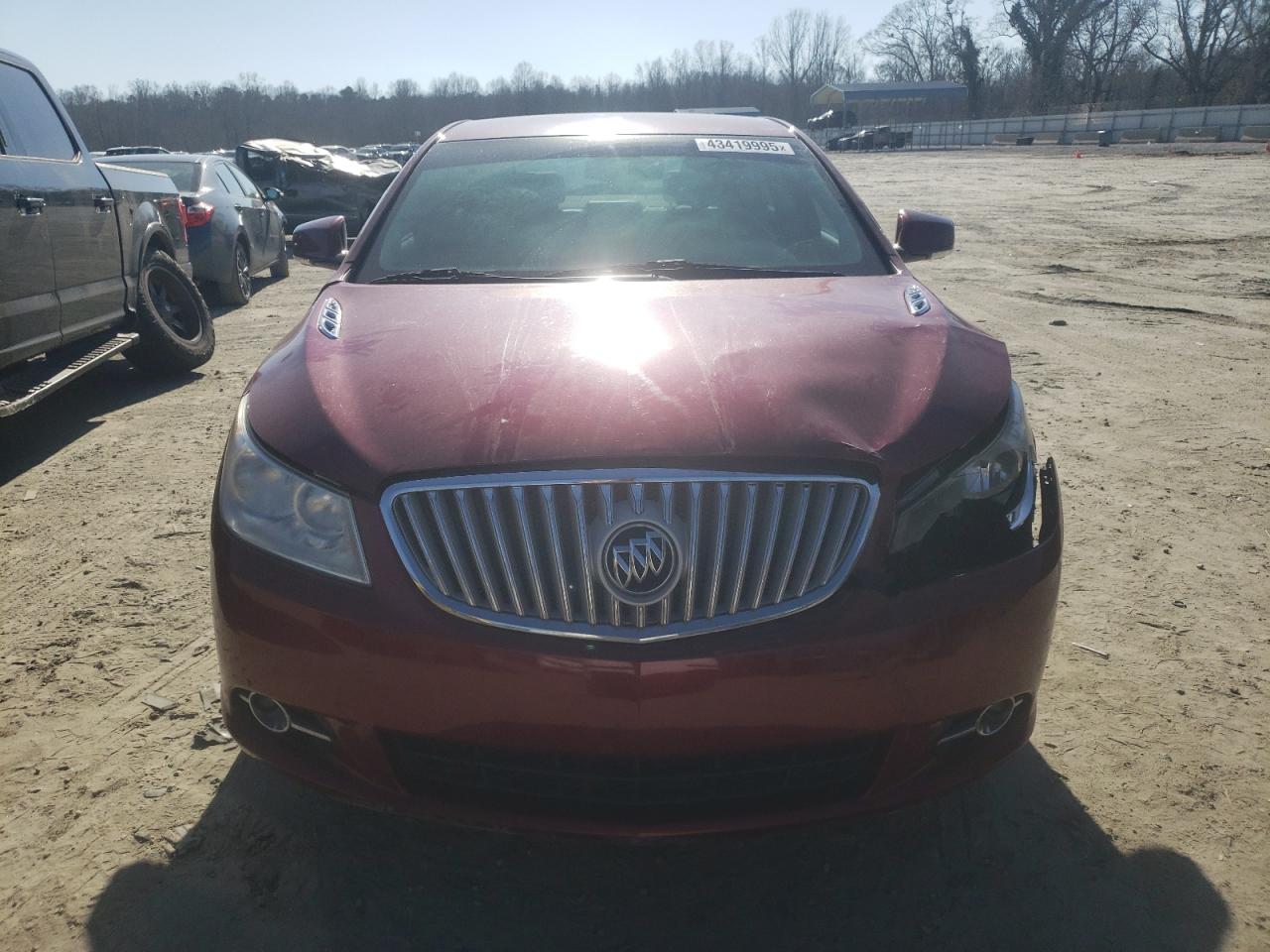 2011 Buick LaCrosse VIN 1G4GC5ED7BF201534 Copart auction photo, front end / minor dent/scratches damage thumbnail 5