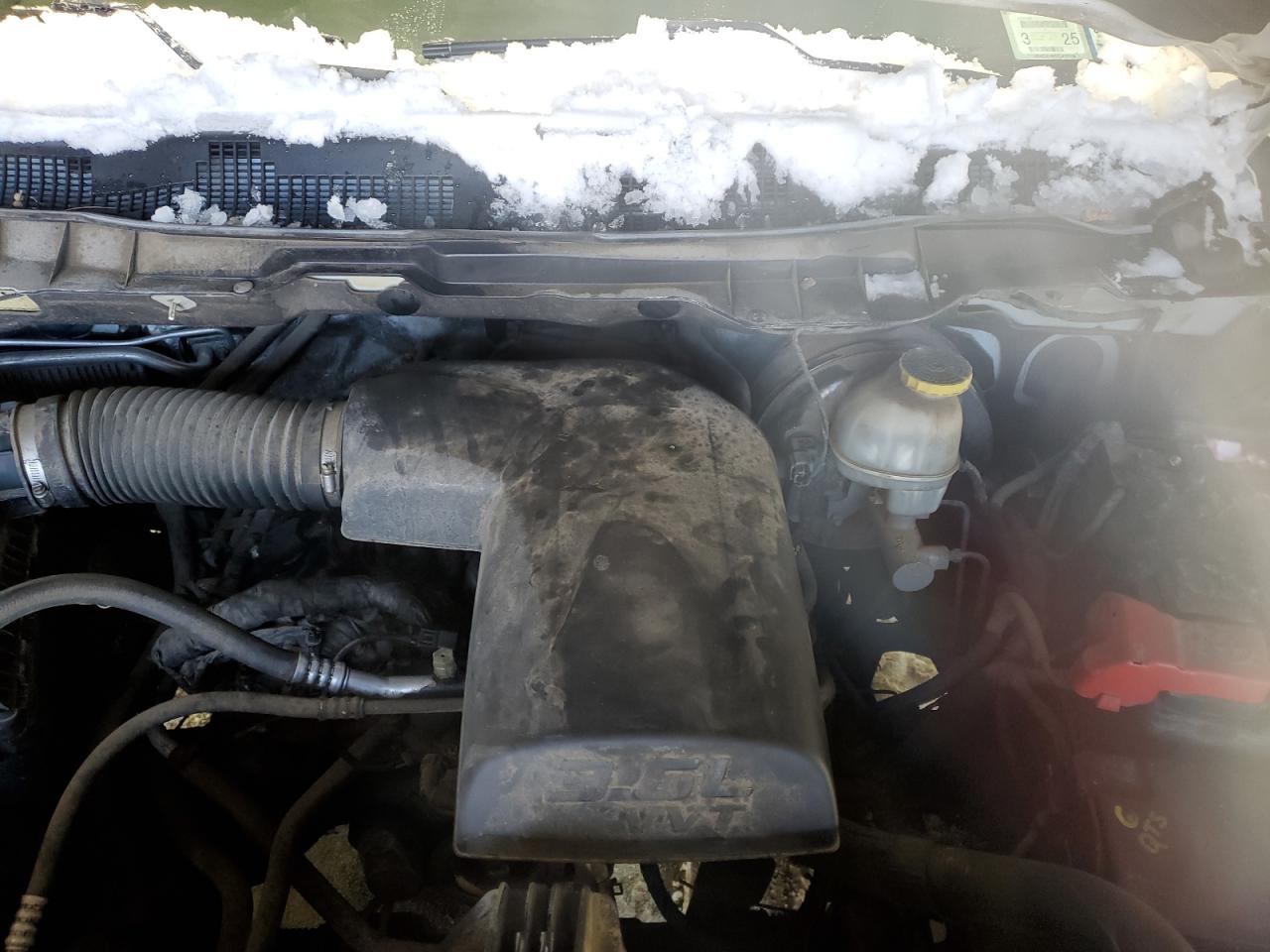 2017 RAM 1500 VIN 3C6JR6DGXHG504641 Copart auction photo, side / front end damage thumbnail 11