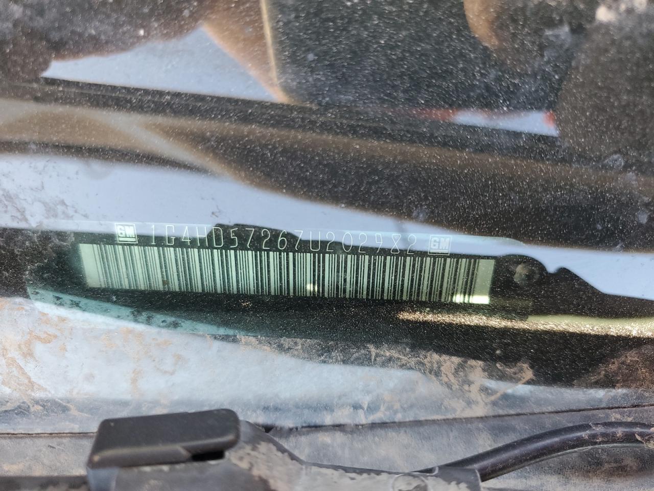 2007 Buick Lucerne VIN 1G4HD57267U202982 Copart auction photo, side damage thumbnail 14