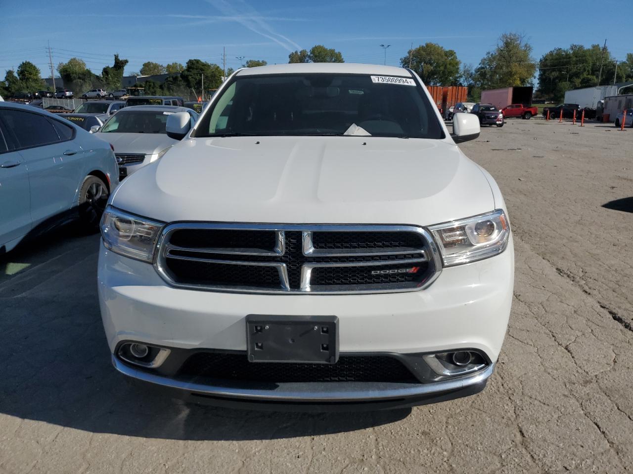 2018 Dodge Durango VIN 1C4RDJAG7JC346673 Copart auction photo, rear end damage thumbnail 5