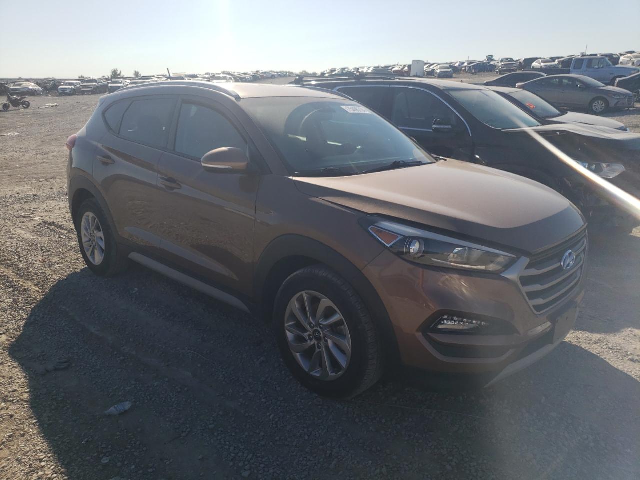 2017 Hyundai Tucson VIN KM8J33A20HU370782 Copart auction photo, front end damage thumbnail 4