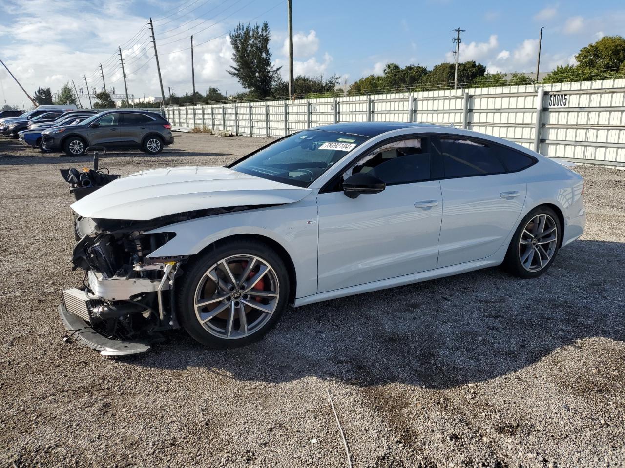 2022 Audi A7 VIN WAUV2BF29NN050438