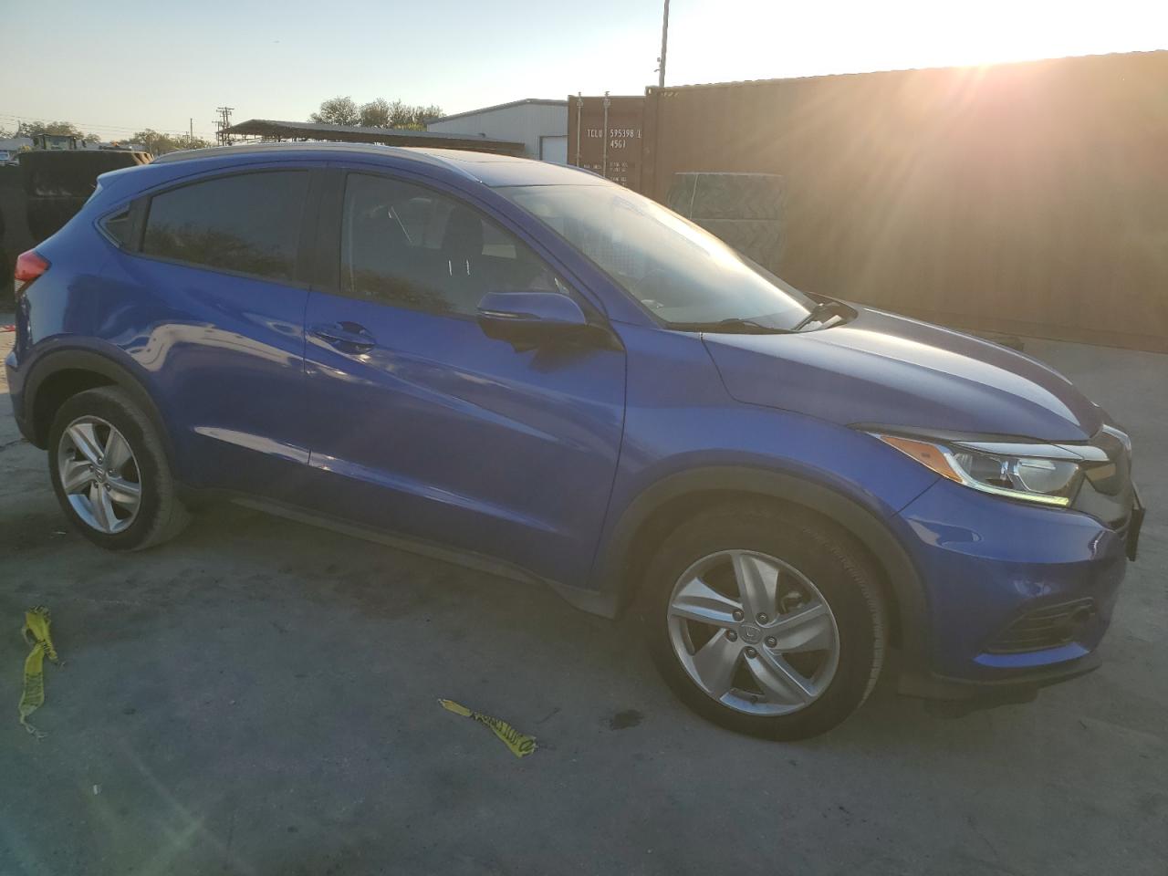 2019 Honda HR-V VIN 3CZRU6H52KM719338 Copart auction photo, side damage thumbnail 4