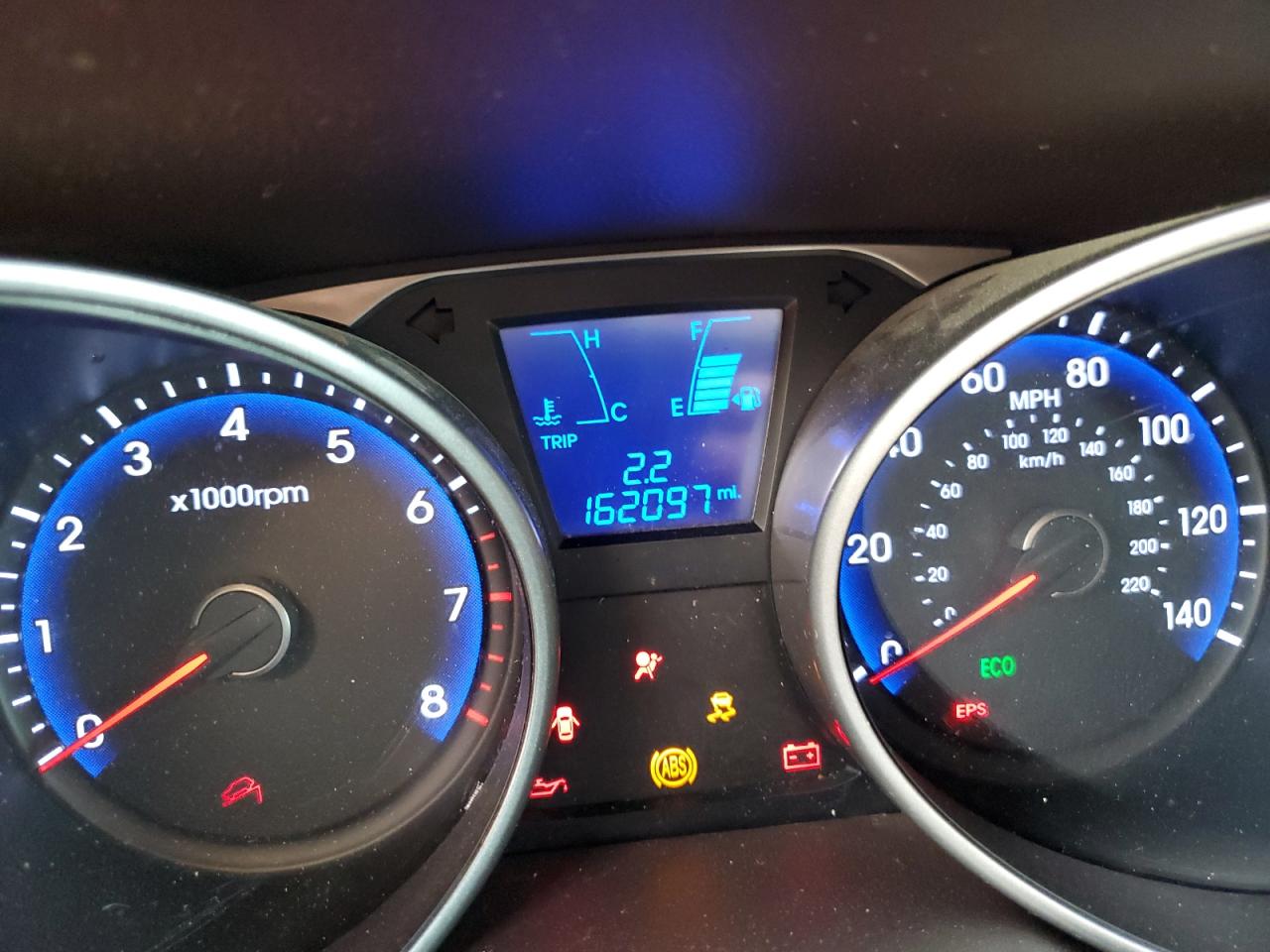 2012 Hyundai Tucson VIN KM8JU3AC3CU336155 Copart auction photo, side / front end damage thumbnail 9