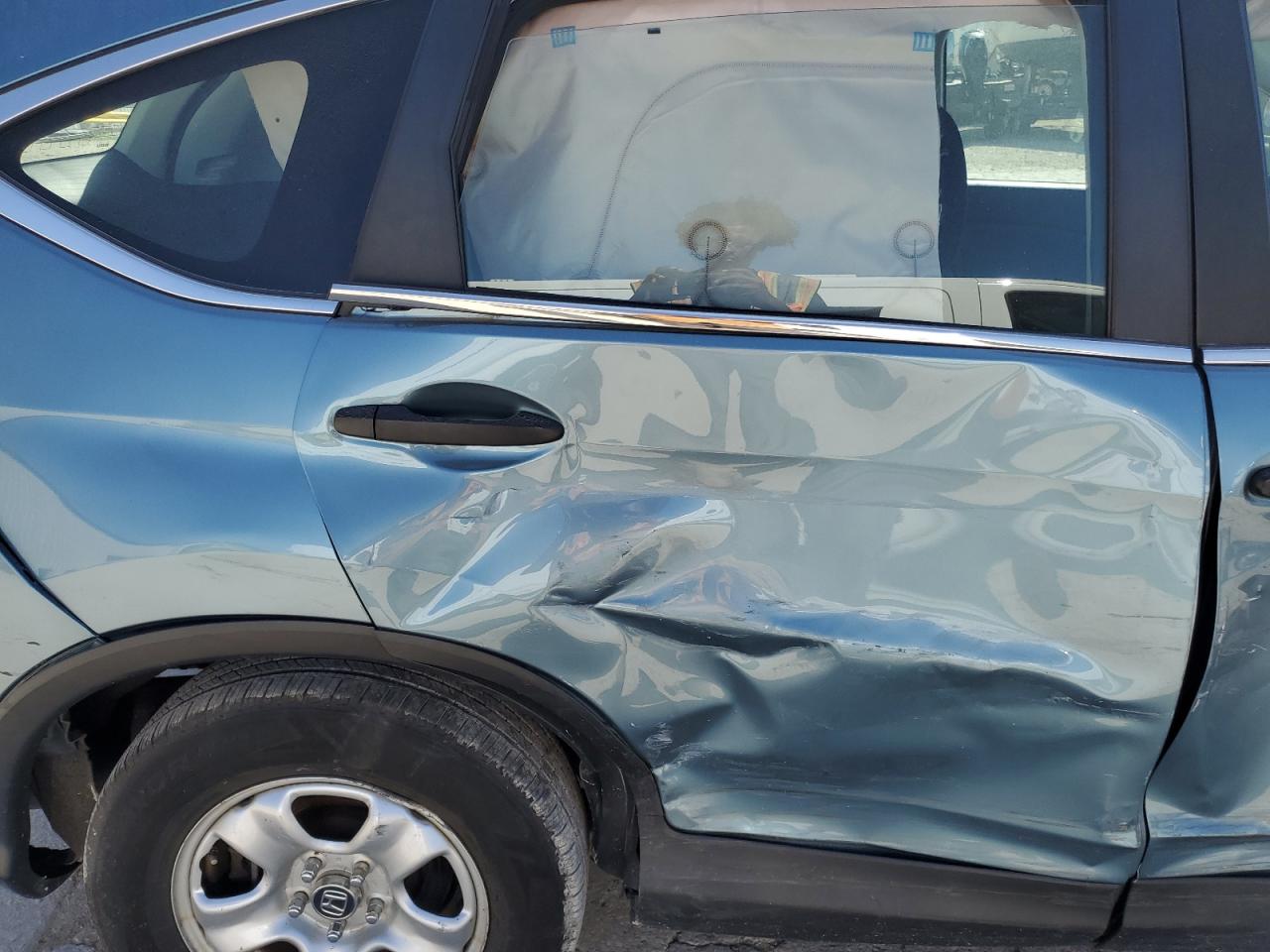 2013 Honda CR-V VIN 5J6RM4H36DL076824 Copart auction photo, side / front end damage thumbnail 11