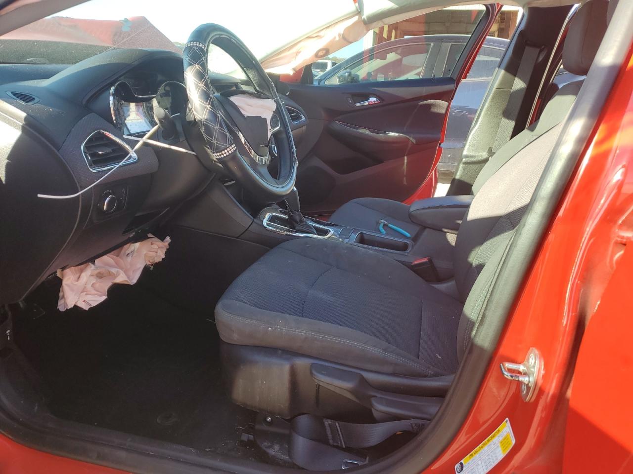 2019 Chevrolet Cruze VIN 3G1BE6SM3KS540377 Copart auction photo, front end / side damage thumbnail 7