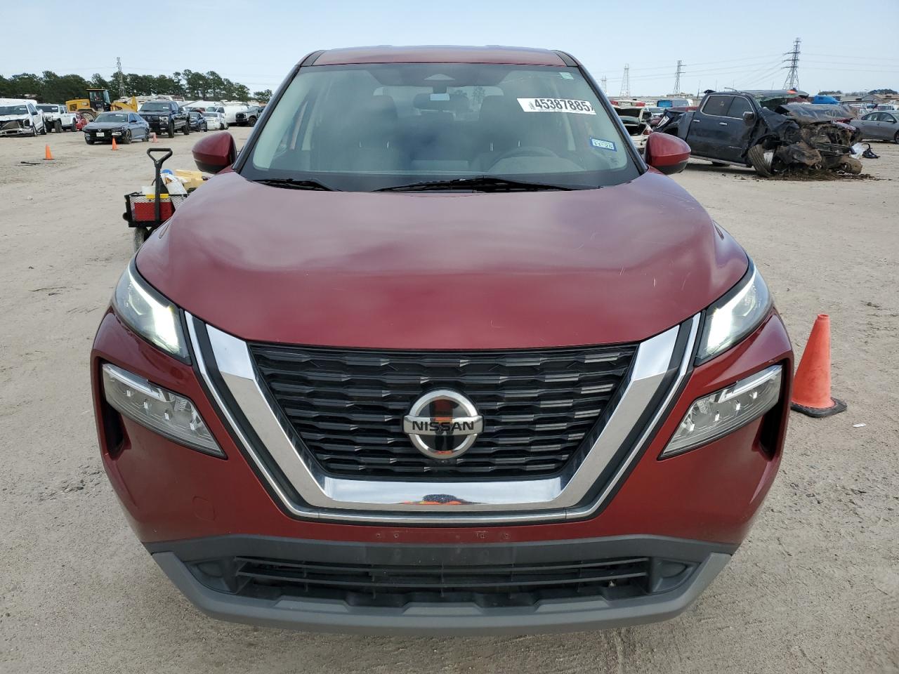 2021 Nissan Rogue VIN 5N1AT3BB5MC769346 Copart auction photo, rear end / minor dent/scratches damage thumbnail 5