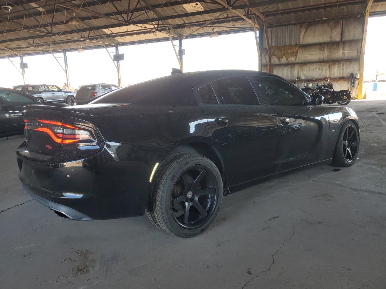 2015 Dodge Charger VIN 2C3CDXCTXFH731916 Copart auction photo, front end damage thumbnail 3