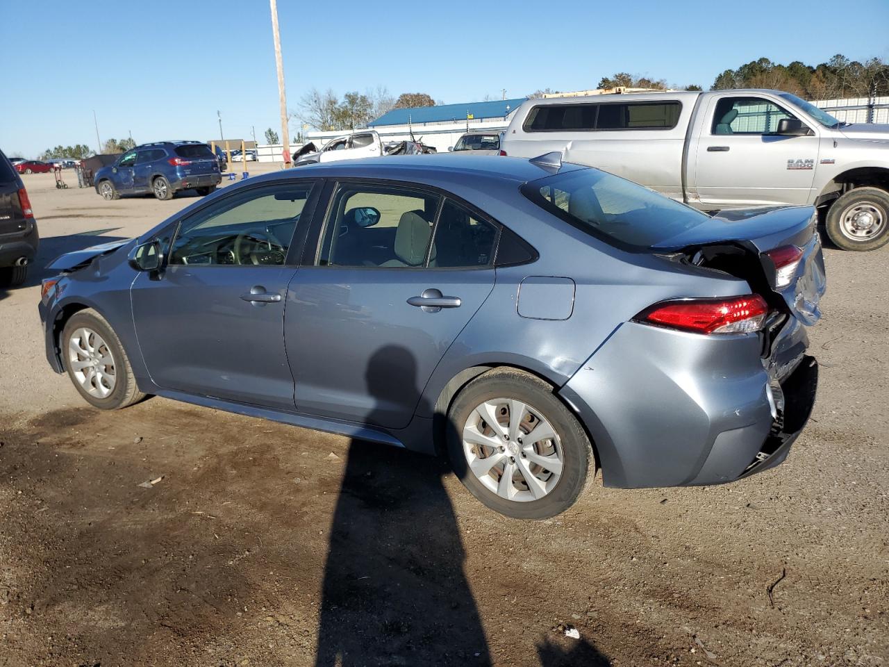 2021 Toyota Corolla VIN JTDEPMAE2MJ118179 Copart auction photo, front end / rear end damage thumbnail 2