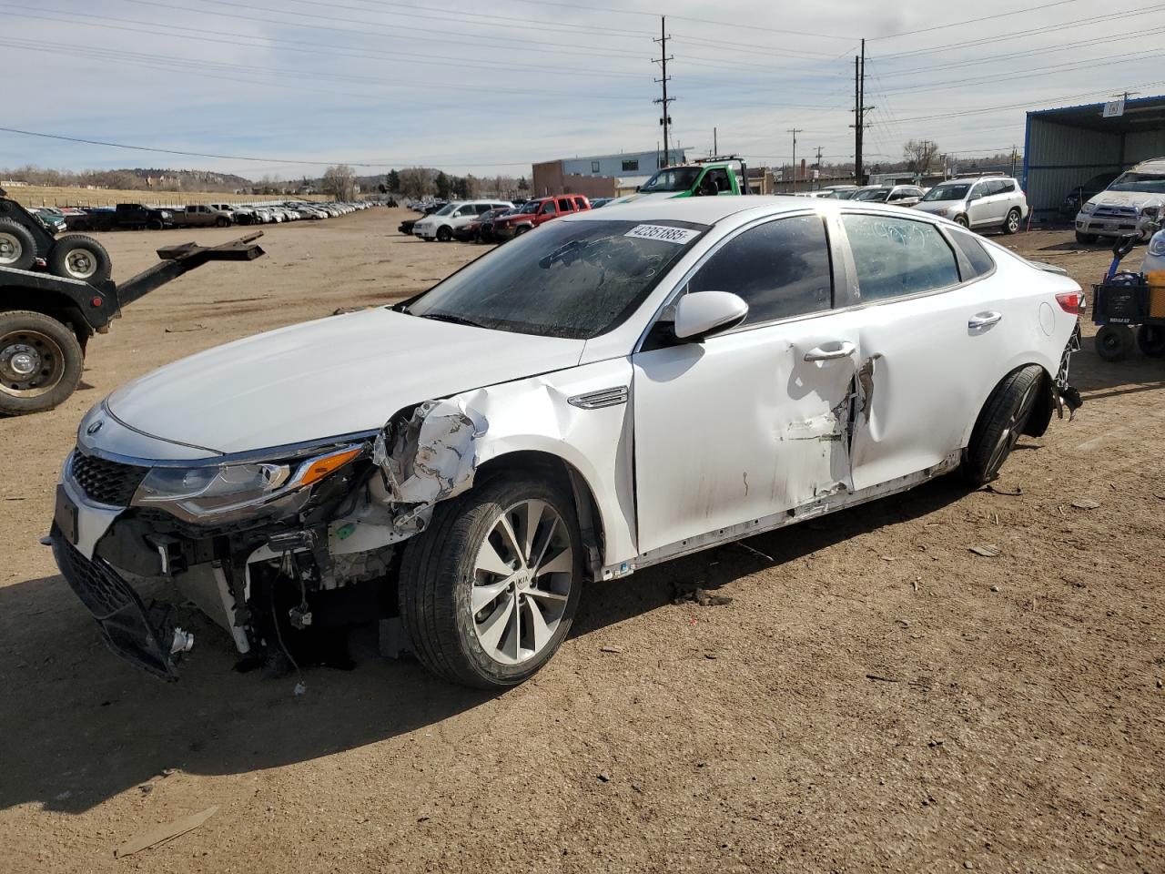 2019 KIA Optima VIN 5XXGT4L34KG286617