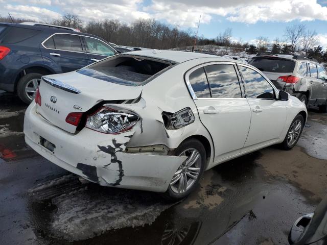 2011 Infiniti G VIN JN1CV6ARXBM351026 Copart auction photo, rear end / front end damage thumbnail 3