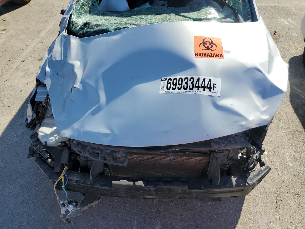 2016 KIA Forte VIN KNAFX4A88G5450698 Copart auction photo, all over damage thumbnail 12