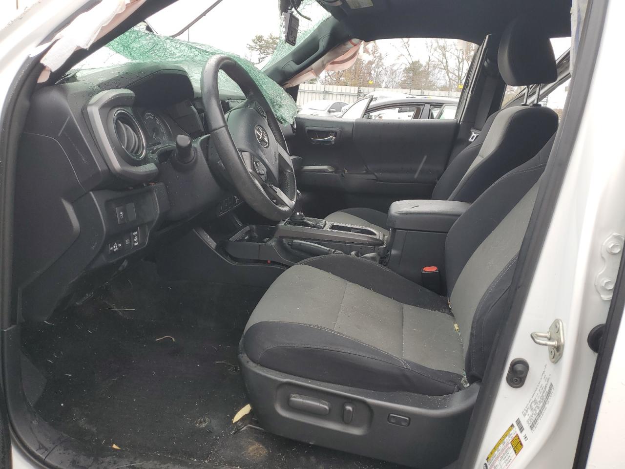 2020 Toyota Tacoma VIN 3TMAZ5CN9LM118662 Copart auction photo, all over damage thumbnail 7