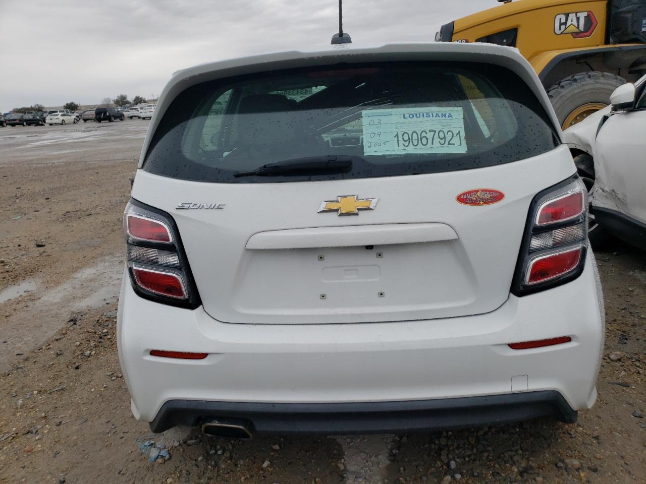 2017 Chevrolet Sonic VIN 1G1JG6SH9H4160705 Copart auction photo, front end damage thumbnail 6