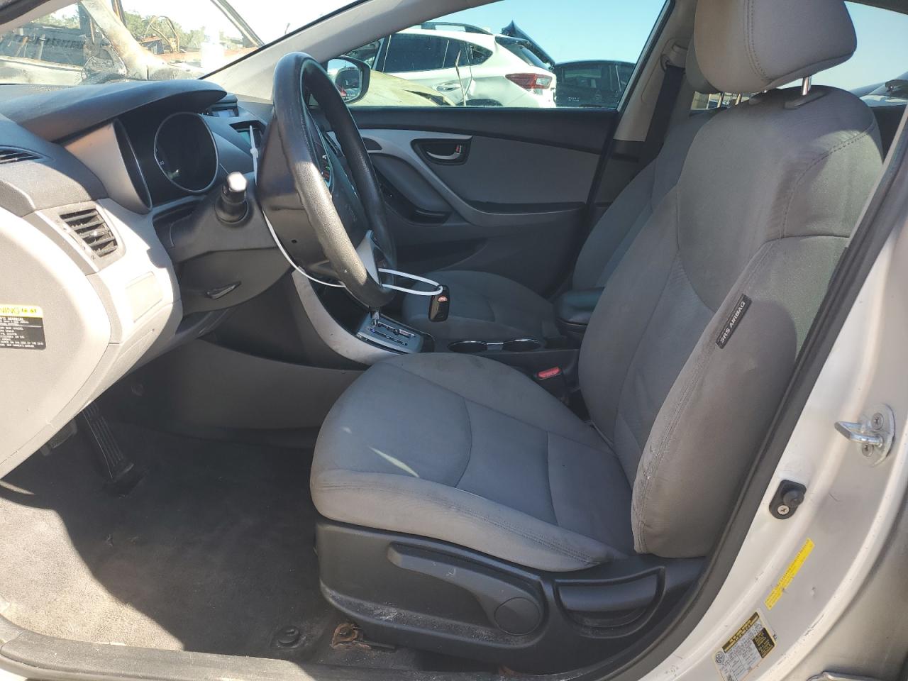2011 Hyundai Elantra VIN KMHDH4AE1BU119498 Copart auction photo, rear end damage thumbnail 7
