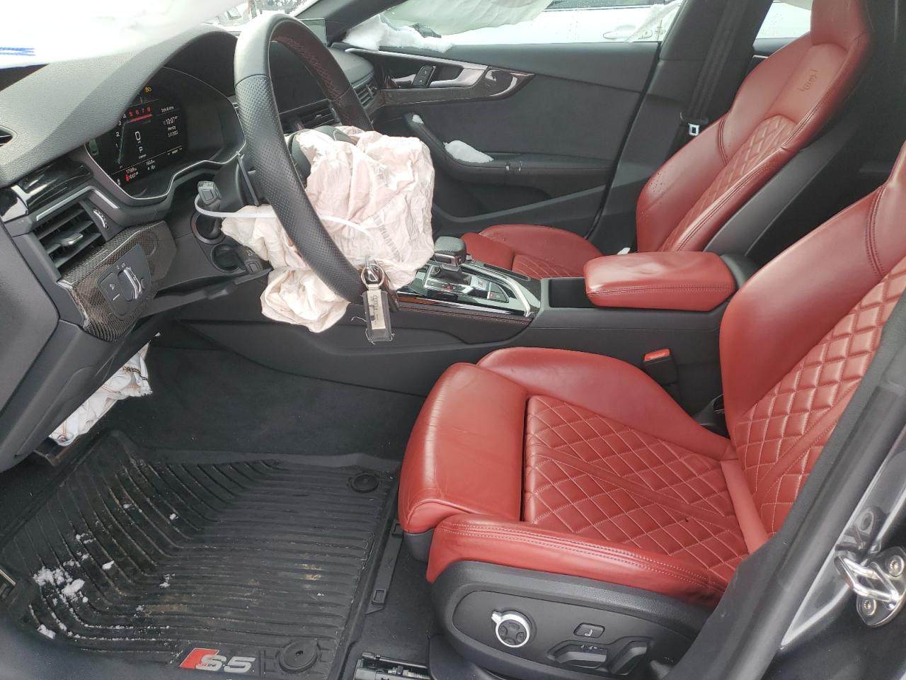 2022 Audi RS5 VIN WAUC4CF53NA035247 Copart auction photo, front end / minor dent/scratches damage thumbnail 7