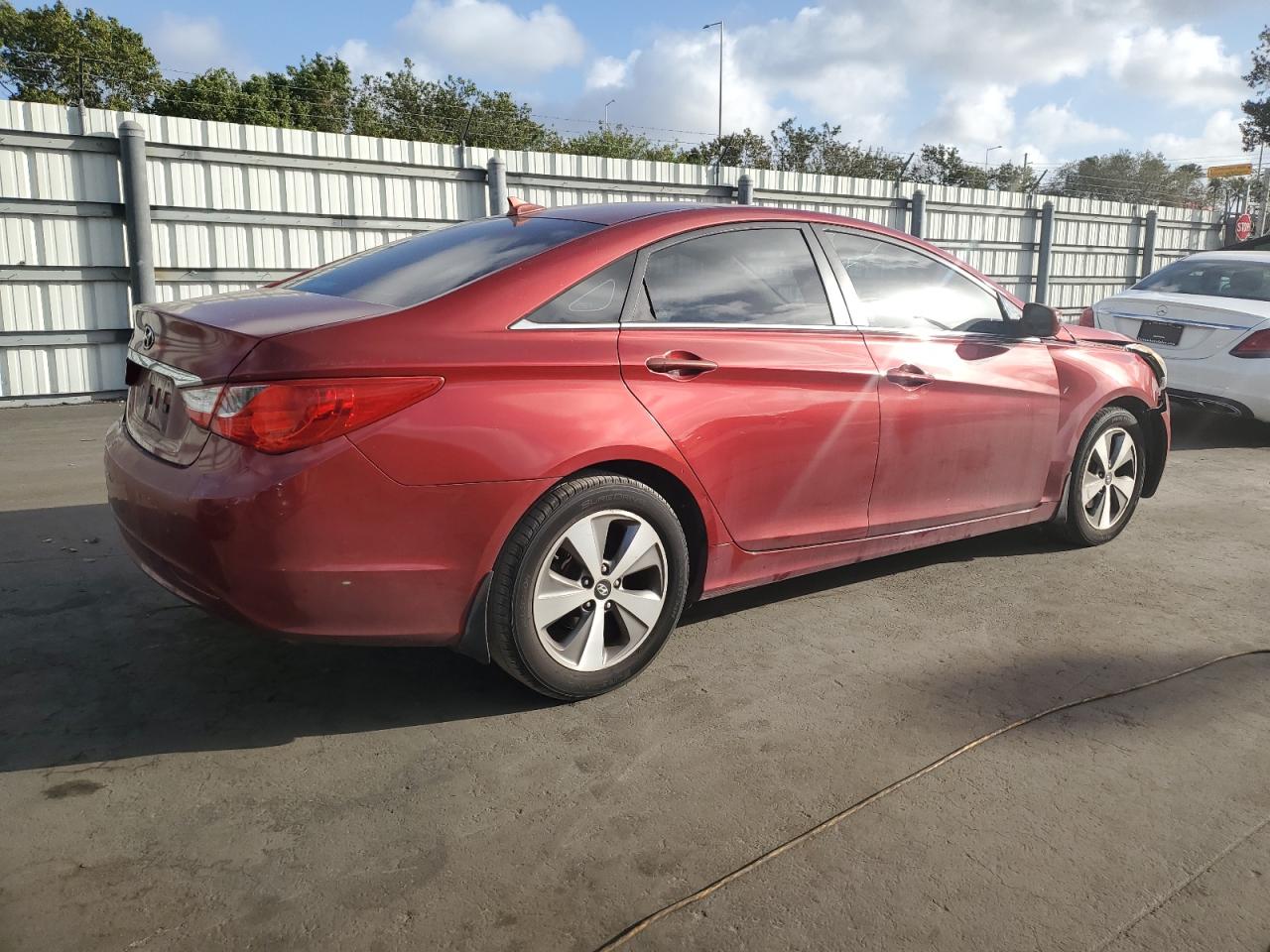 2012 Hyundai Sonata VIN 5NPEB4AC3CH358071 Copart auction photo, front end damage thumbnail 3