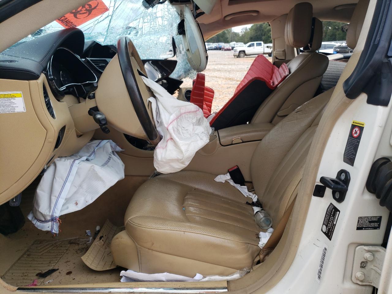 2007 Mercedes-Benz Cls-klasse VIN WDDDJ72X47A102476 Copart auction photo, side / front end damage thumbnail 7