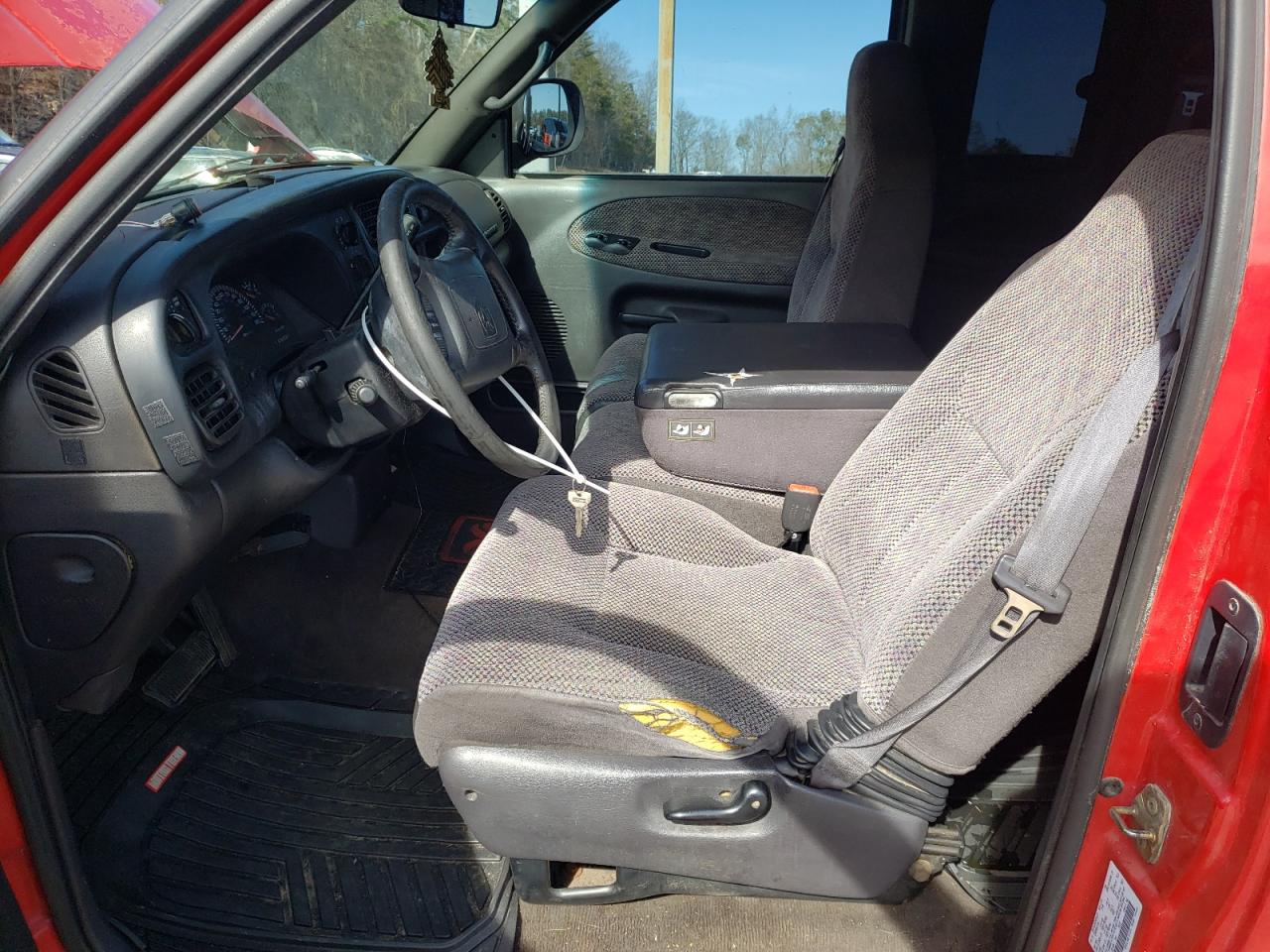 2001 Dodge RAM VIN 1B7HC13Y41J231495 Copart auction photo, side damage thumbnail 7