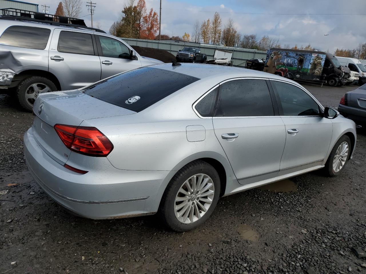 2016 Volkswagen Passat VIN 1VWBT7A31GC010916 Copart auction photo, undercarriage / side damage thumbnail 3