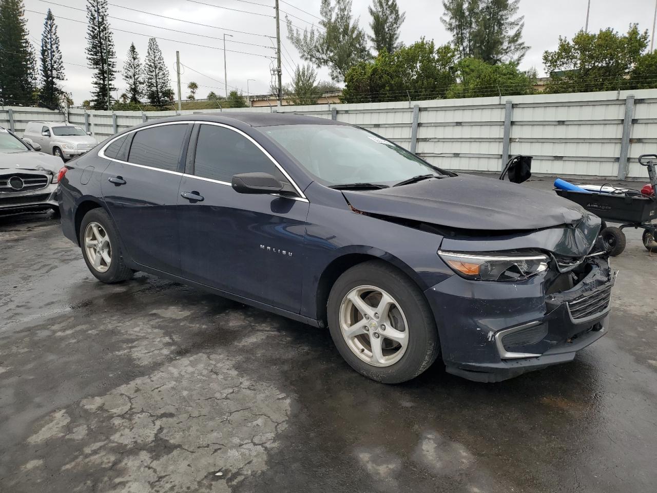 2017 Chevrolet Malibu VIN 1G1ZB5ST8HF254689 Copart auction photo, front end damage thumbnail 4