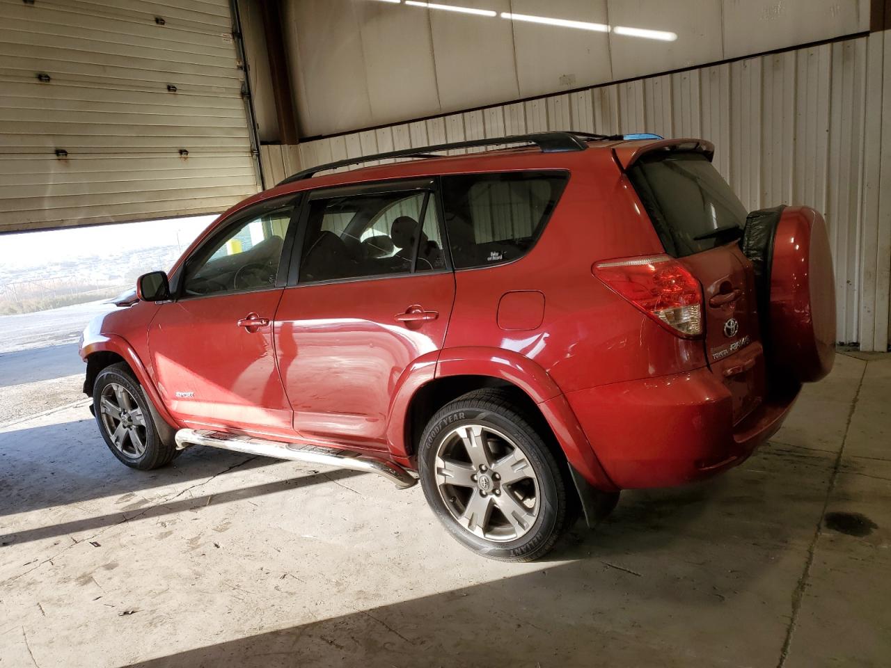 2008 Toyota RAV 4 VIN JTMBK32V586034277 Copart auction photo, front end / side damage thumbnail 2