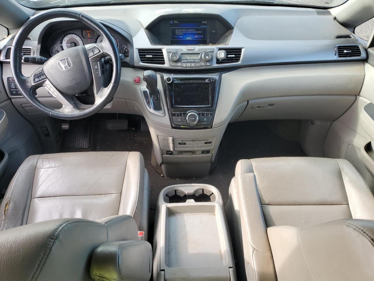 2015 Honda Odyssey VIN 5FNRL5H99FB066216 Copart auction photo, all over damage thumbnail 8