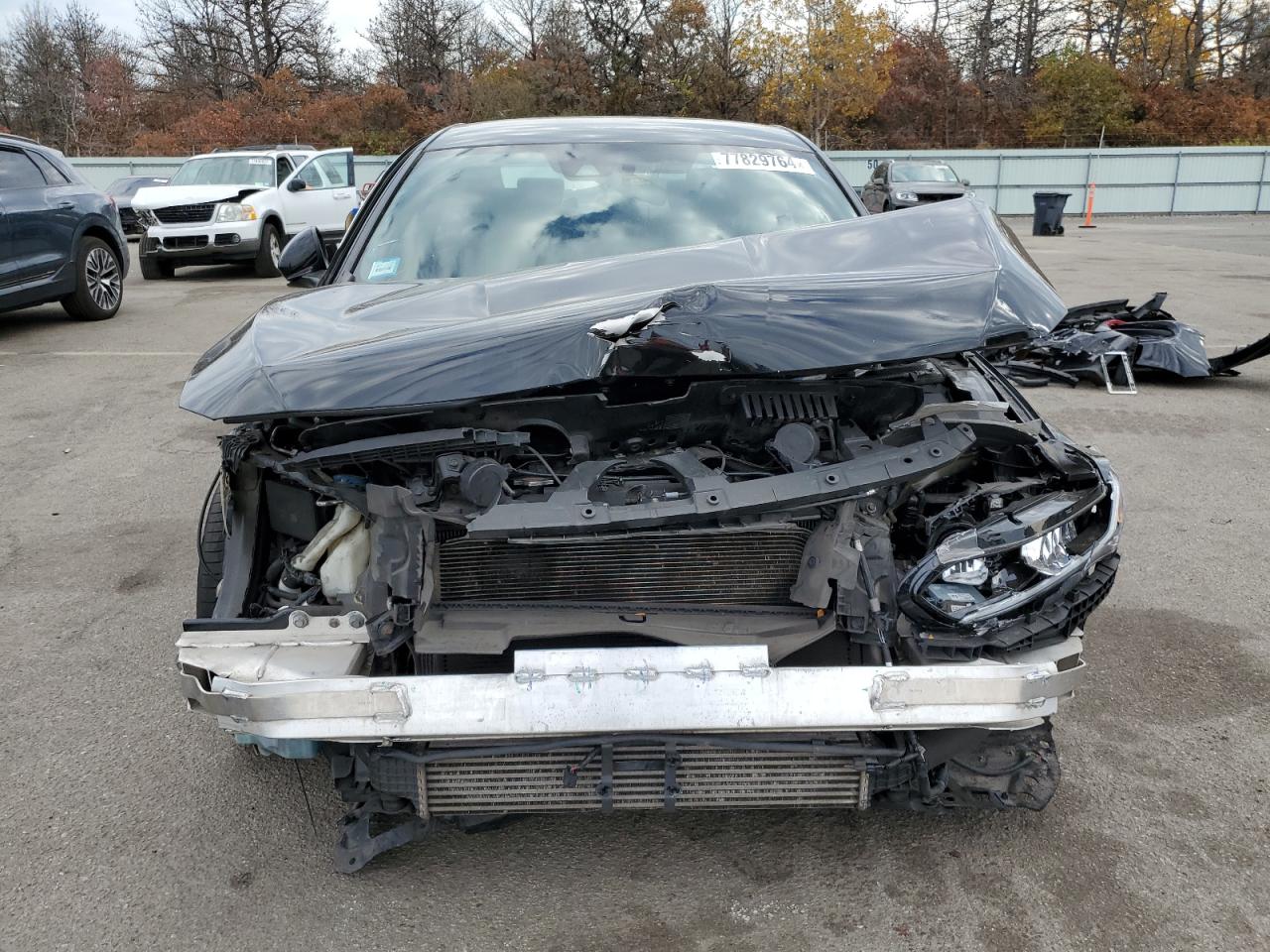 2018 Honda Accord VIN 1HGCV1F38JA117747 Copart auction photo, rear end / all over damage thumbnail 5
