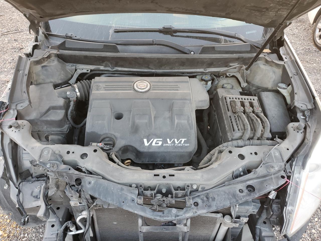 2012 Cadillac SRX VIN 3GYFNAE37CS511720 Copart auction photo, front end / rear end damage thumbnail 11