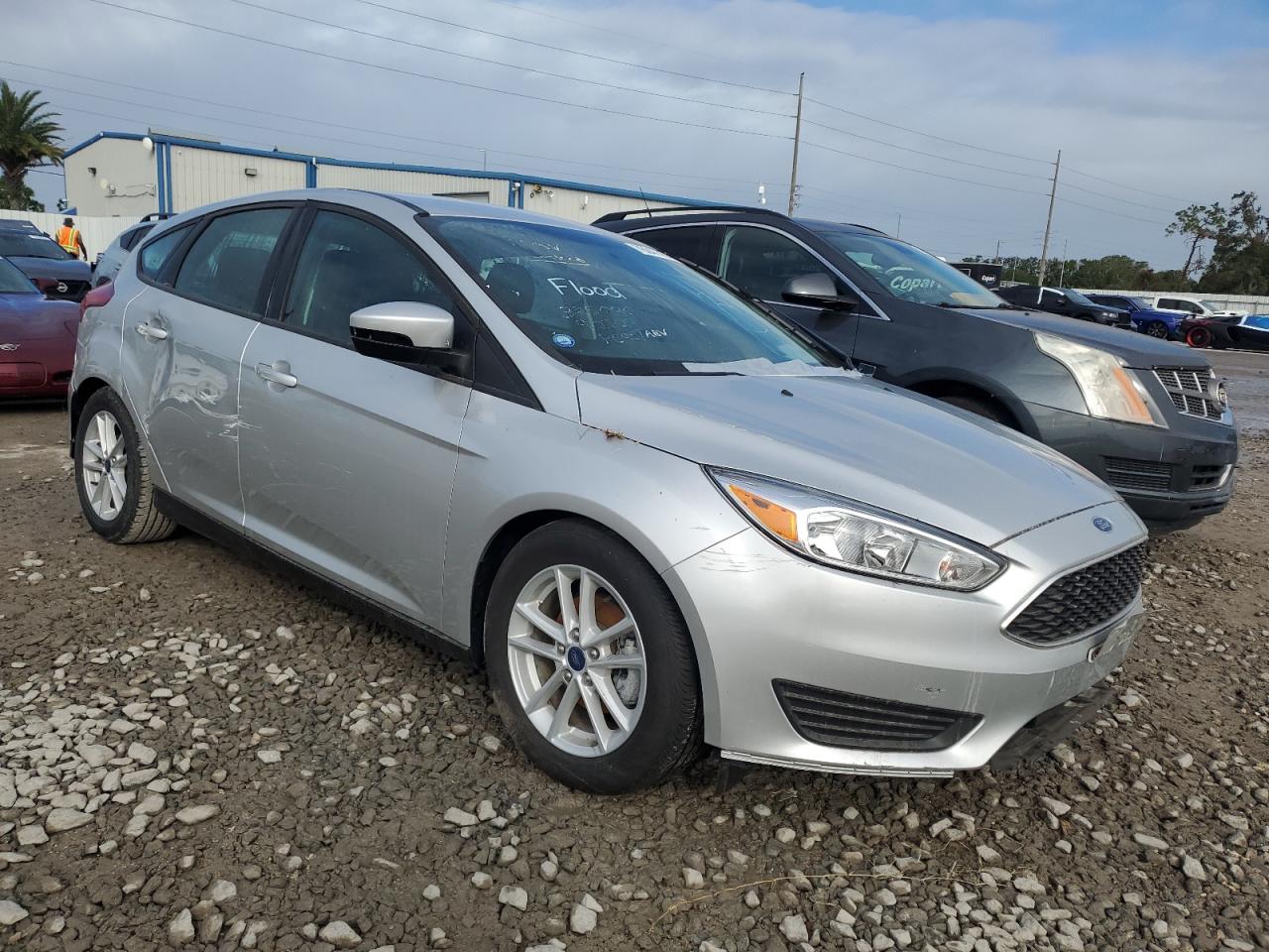 2017 Ford Focus VIN 1FADP3K29HL294723 Copart auction photo, water/flood damage thumbnail 4