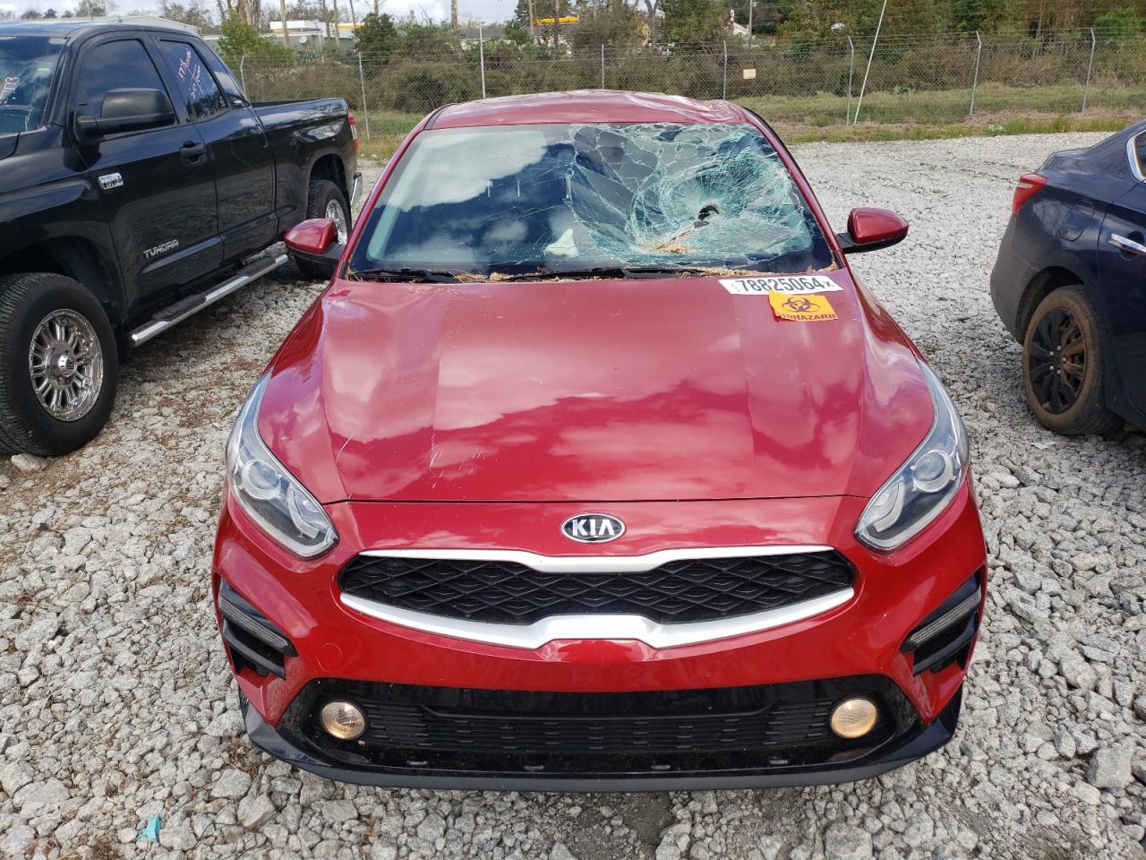 2021 KIA Forte VIN 3KPF24ADXME265745 Copart auction photo, all over damage thumbnail 5