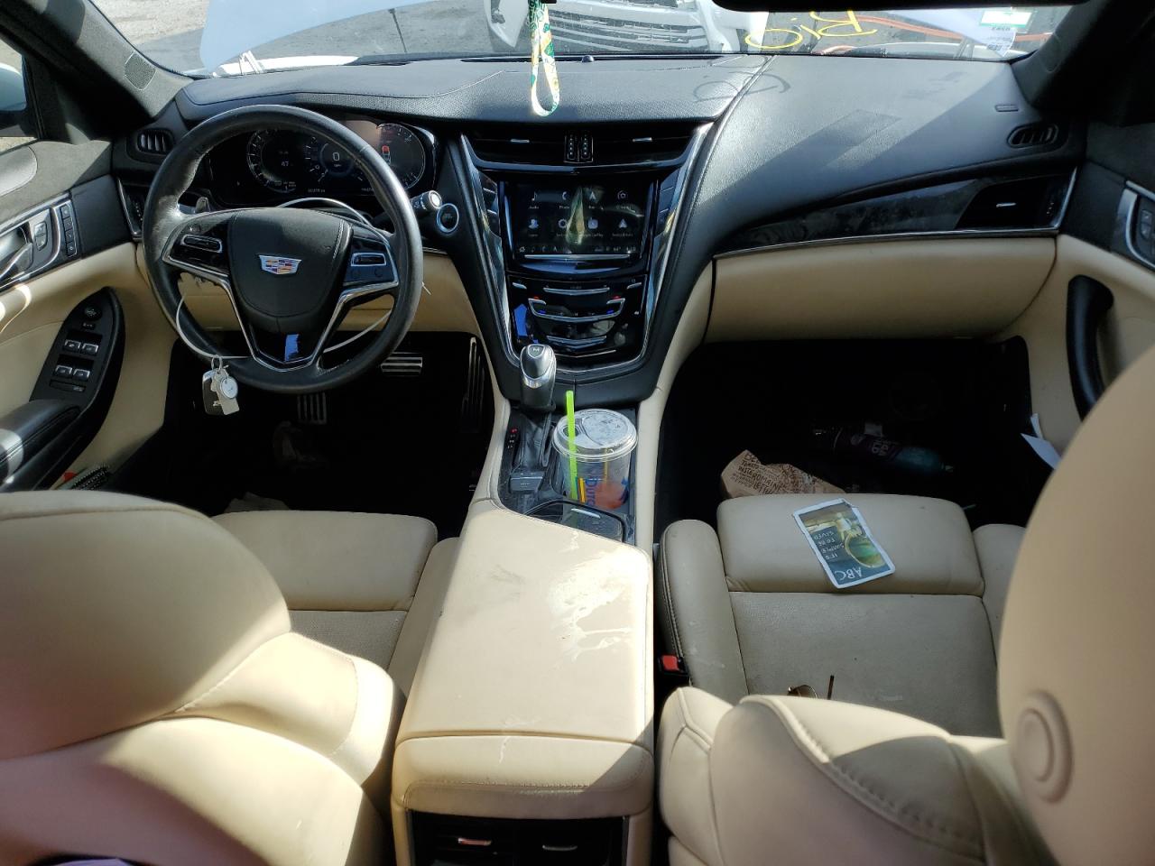 2018 Cadillac CTS VIN 1G6AS5SS9J0164474 Copart auction photo, rear end / frame damage damage thumbnail 8