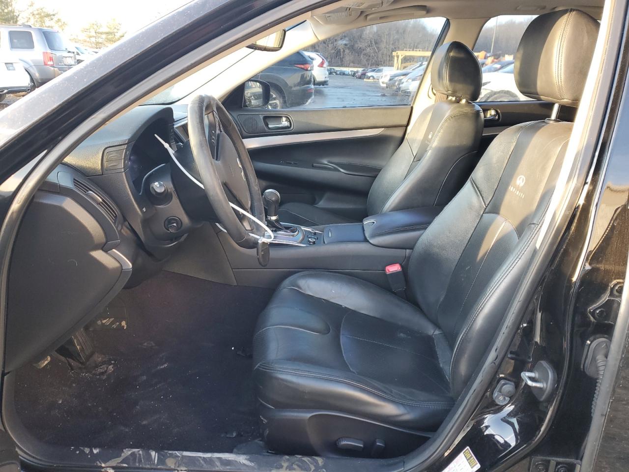 2013 Infiniti G VIN JN1CV6AR8DM357846 Copart auction photo, rear end damage thumbnail 7