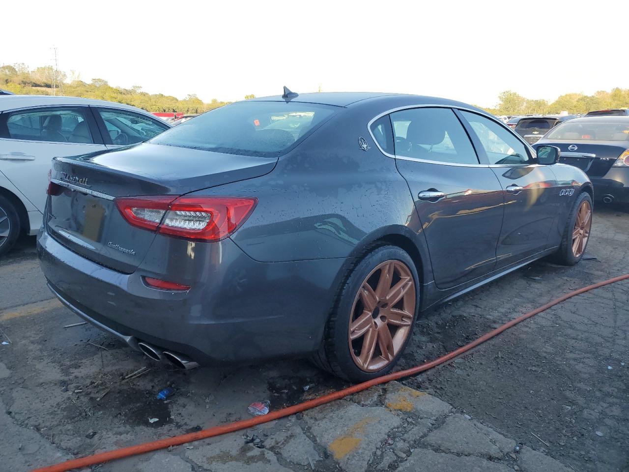 2016 Maserati Quattroporte VIN ZAM56RPA3G1188603 Copart auction photo, normal wear damage thumbnail 3