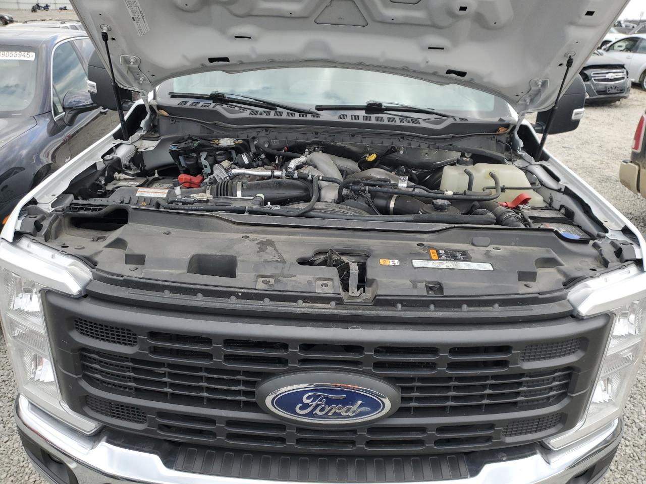 2023 Ford F250 VIN 1FT7W2BT5PEE09592 Copart auction photo, side damage thumbnail 11