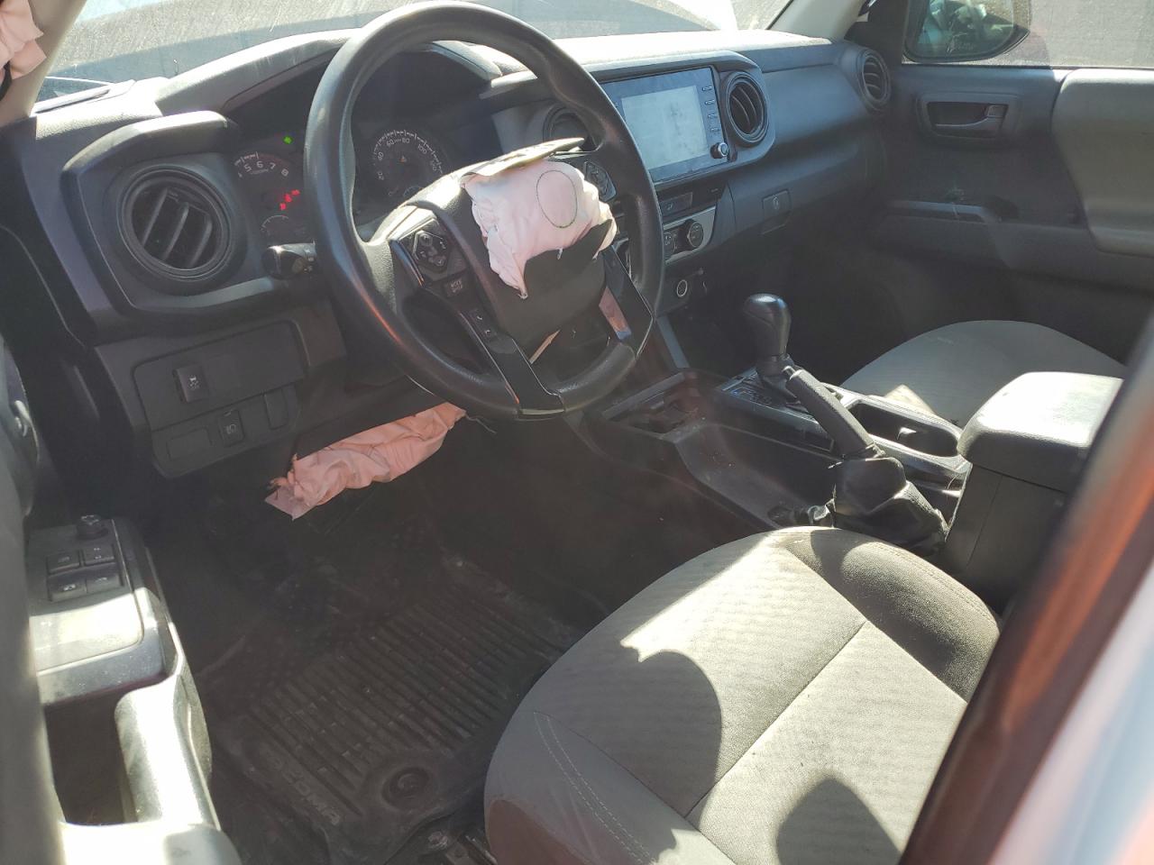 2021 Toyota Tacoma VIN 3TYRZ5CN9MT005125 Copart auction photo, front end / rear end damage thumbnail 8