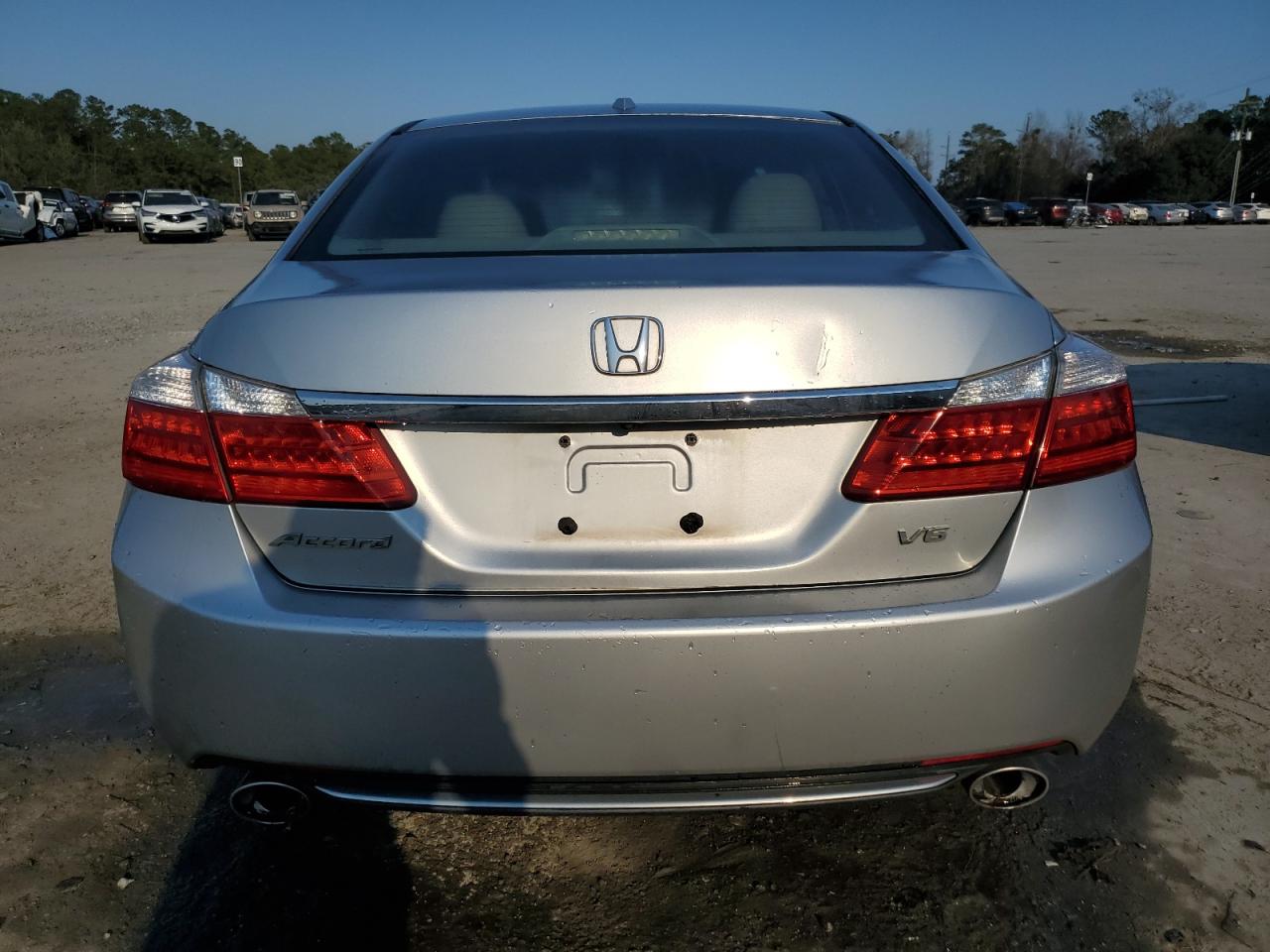 2014 Honda Accord VIN 1HGCR3F89EA020199 Copart auction photo, side damage thumbnail 6