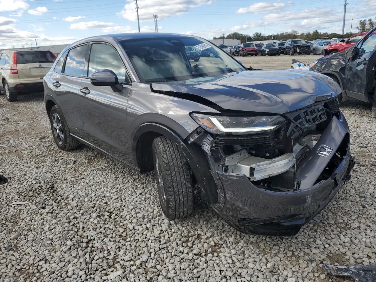 2024 Honda HR-V VIN 3CZRZ2H74RM764562 Copart auction photo, front end damage thumbnail 4