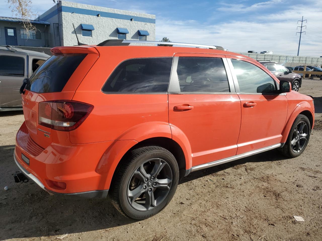 2019 Dodge Journey VIN 3C4PDCGG5KT815520 Copart auction photo, front end / undercarriage damage thumbnail 3