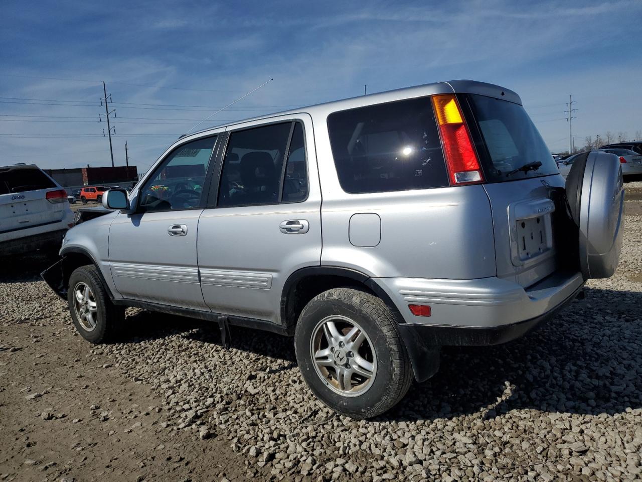 2001 Honda CR-V VIN JHLRD18731C052891 Copart auction photo, front end damage thumbnail 2