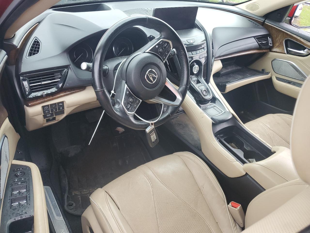 2019 Acura RDX VIN 5J8TC2H77KL003126 Copart auction photo, water/flood damage thumbnail 8