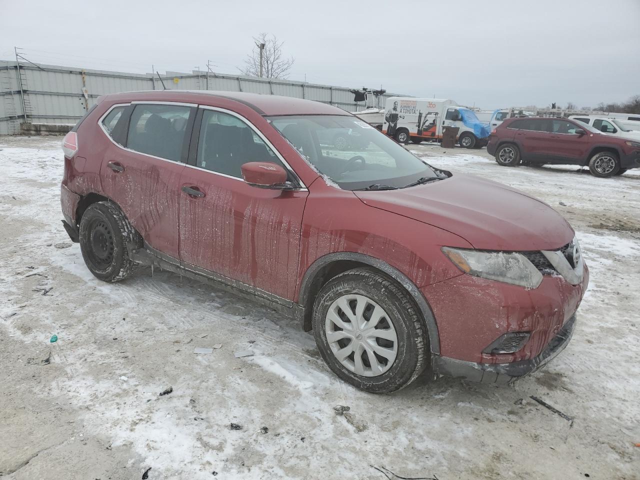 2016 Nissan Rogue VIN KNMAT2MV0GP668847 Copart auction photo, rear end / undercarriage damage thumbnail 4