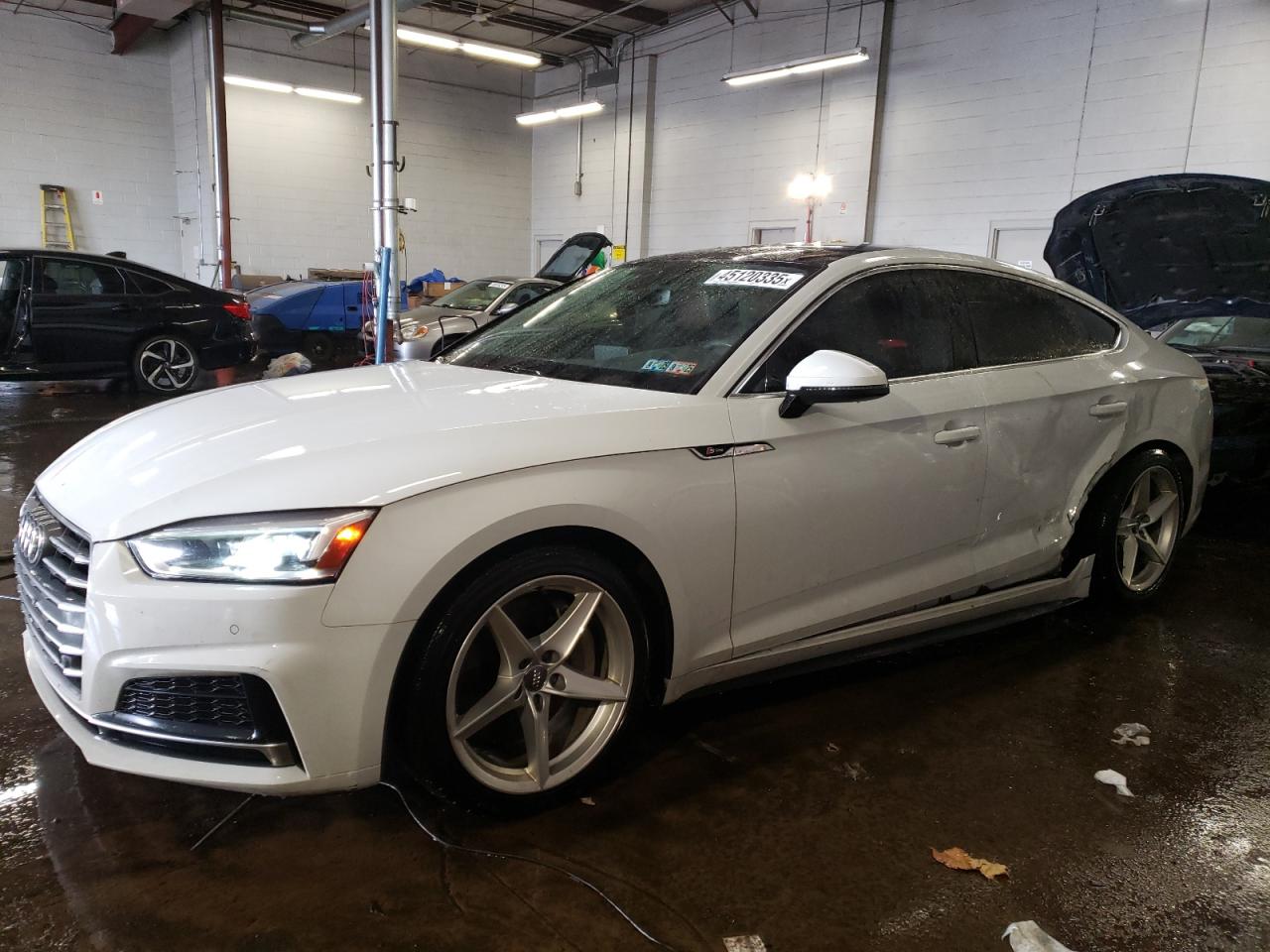 2018 Audi A5 VIN WAUENCF51JA136237