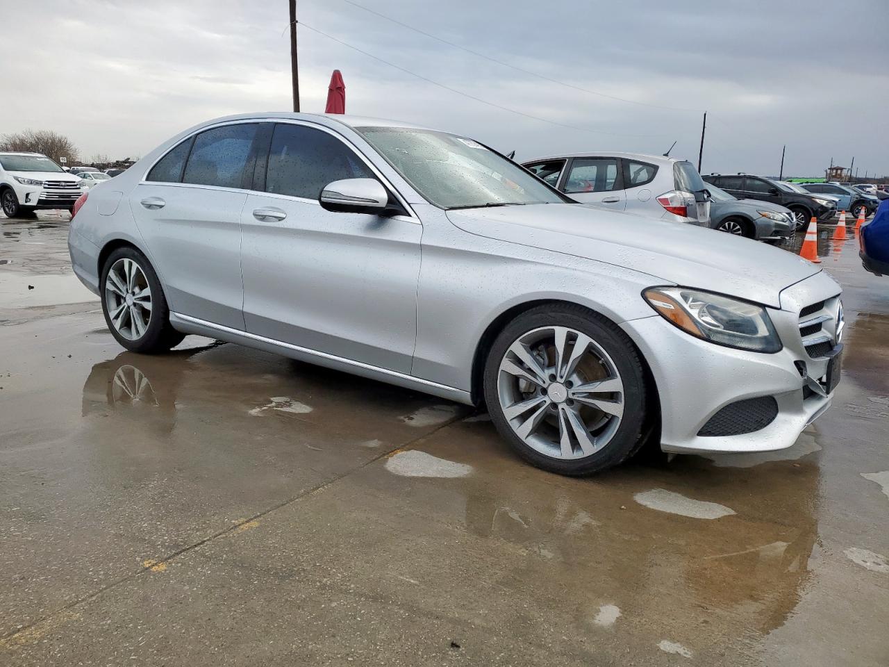 2016 Mercedes-Benz C-klasse VIN 55SWF4JB1GU111456 Copart auction photo, mechanical damage thumbnail 4