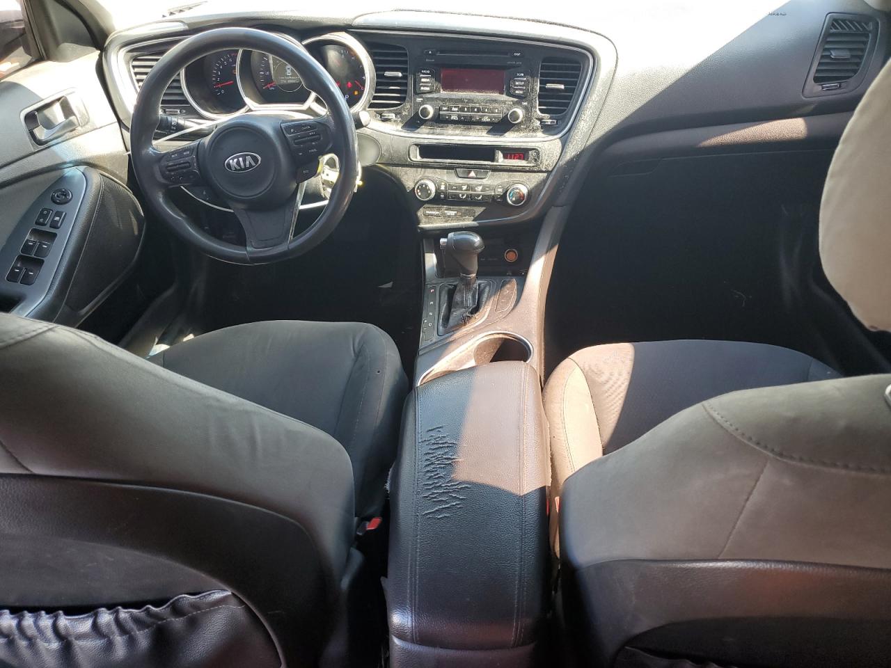 2015 KIA Optima VIN 5XXGM4A77FG424434 Copart auction photo, front end damage thumbnail 8
