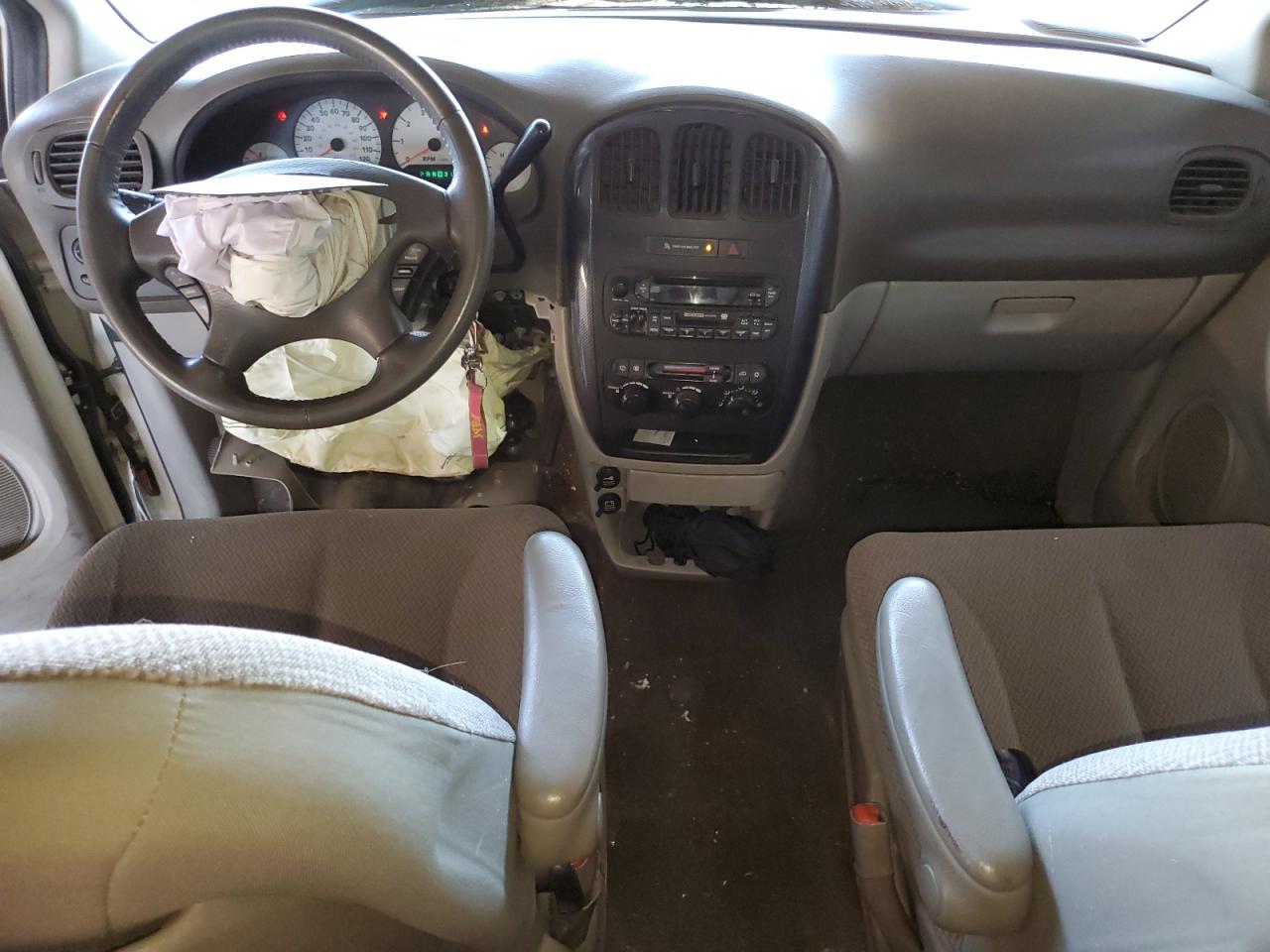 2007 Dodge Caravan VIN 2D4GP44L97R295110 Copart auction photo, front end / side damage thumbnail 8