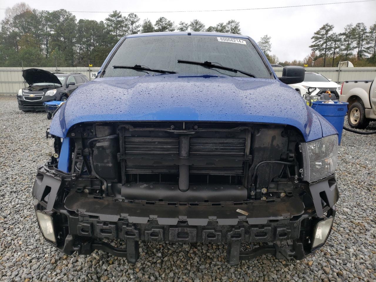 2018 RAM 1500 VIN 1C6RR6KG6JS284175 Copart auction photo, all over damage thumbnail 5