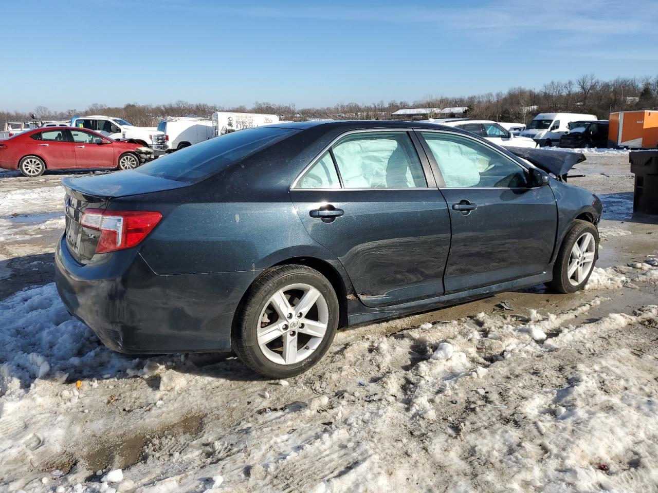 2014 Toyota Camry VIN 4T1BF1FK8EU302895 Copart auction photo, all over / front end damage thumbnail 3